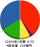 富士ピー・エス 貸借対照表 2009年3月期