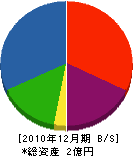 村井鉄工所 貸借対照表 2010年12月期 村井鉄工所 貸借対照表 2010年12月期