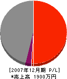佐藤土建 損益計算書 2007年12月期