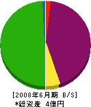 伊藤土木 貸借対照表 2008年6月期