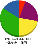 富士サービス工業 貸借対照表 2009年9月期