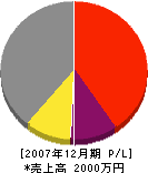 中薗商店 損益計算書 2007年12月期