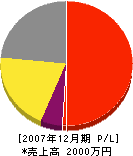 古賀塗装店 損益計算書 2007年12月期