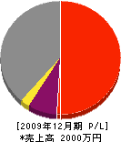篠原電気工事店 損益計算書 2009年12月期