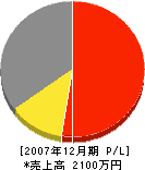 石田興業 損益計算書 2007年12月期