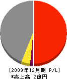細田建設 損益計算書 2009年12月期