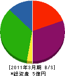 コンボルト・ジャパン 貸借対照表 2011年3月期