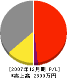 小沢造園 損益計算書 2007年12月期