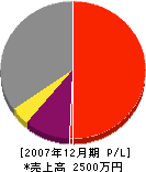 佐々木建築 損益計算書 2007年12月期
