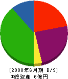 寺尾運輸興業 貸借対照表 2008年6月期