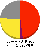 日本ジェット 損益計算書 2009年10月期