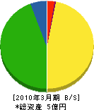 財団法人尼崎緑化協会 貸借対照表 2010年3月期