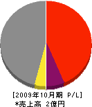 晋正 損益計算書 2009年10月期