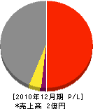 津田組 損益計算書 2010年12月期