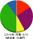 宮沢工業 貸借対照表 2010年1月期