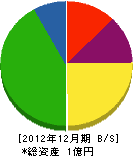松信電機 貸借対照表 2012年12月期