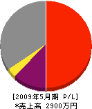 横濱建設 損益計算書 2009年5月期