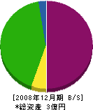 古川畳店 貸借対照表 2008年12月期