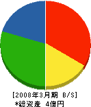 関西ピー・エス・コンクリート 貸借対照表 2008年3月期