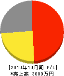 菅組 損益計算書 2010年10月期