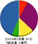 浅中錦松園 貸借対照表 2010年5月期