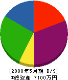 吉田産業 貸借対照表 2008年5月期