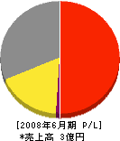 田村興業 損益計算書 2008年6月期