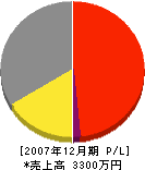 村田住宅設備 損益計算書 2007年12月期
