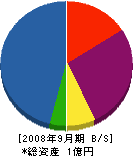 熊田建工 貸借対照表 2008年9月期