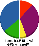 石井工務店 貸借対照表 2008年4月期