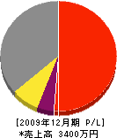 松井組 損益計算書 2009年12月期