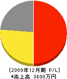 永山左官工業所 損益計算書 2009年12月期