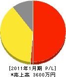 鈴木電気 損益計算書 2011年1月期
