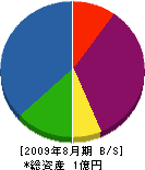 村井電気工業 貸借対照表 2009年8月期