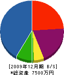 池田冷熱 貸借対照表 2009年12月期