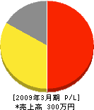 福島工業 損益計算書 2009年3月期