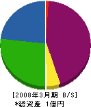 中武エンジニアリング 貸借対照表 2008年3月期