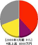 斉藤産業 損益計算書 2008年3月期
