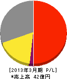 東京ガスイズミエナジー 損益計算書 2013年3月期