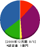 岡田建設工業 貸借対照表 2008年12月期