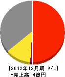 日本マーキング 損益計算書 2012年12月期