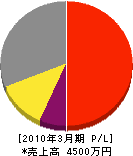 佐藤電気商会 損益計算書 2010年3月期