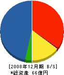 梅村組 貸借対照表 2008年12月期