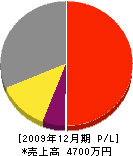 山崎塗装店 損益計算書 2009年12月期