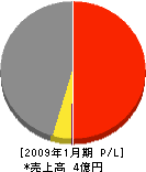 松浦板金工業所 損益計算書 2009年1月期