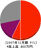 村井建設 損益計算書 2007年12月期