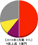 新日本工業 損益計算書 2010年3月期