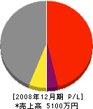 石澤重機建設 損益計算書 2008年12月期