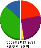 伊藤工業 貸借対照表 2009年3月期