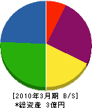 仙北木工 貸借対照表 2010年3月期